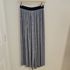 Zara Black and Gray Pleated Women's Pants